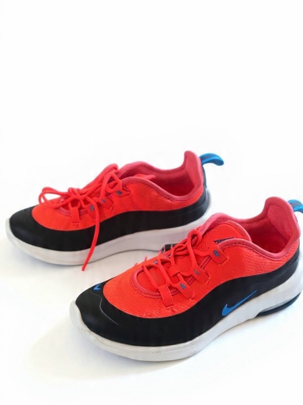 Nike Max Kid Red and Black Athletic Shoes